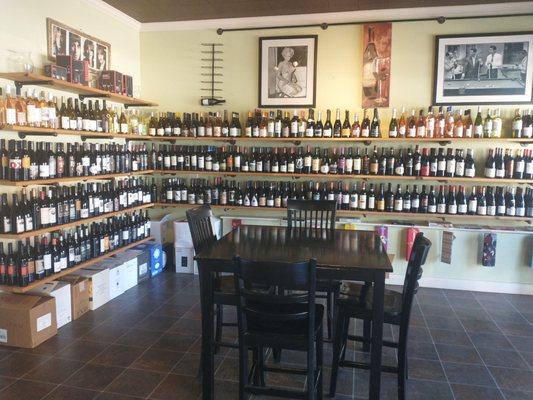 Wine shop at Salt & Vine