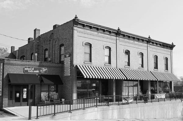 Our Salon in the historic Bay Center Building