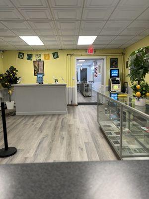 Dispensary floor