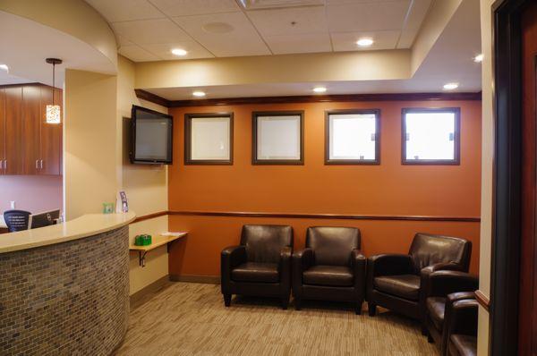 Reception area