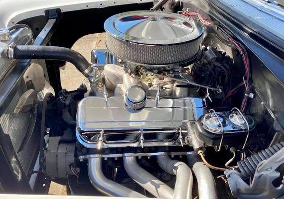 56 gasser in for rear gear swap and a new transmission