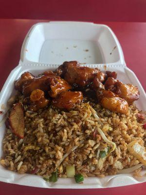 General Tso Chicken Lunch