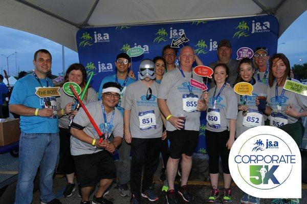 Renters Warehouse participating in J&A 5k