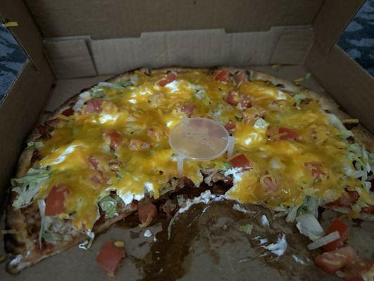 Mexican pizza