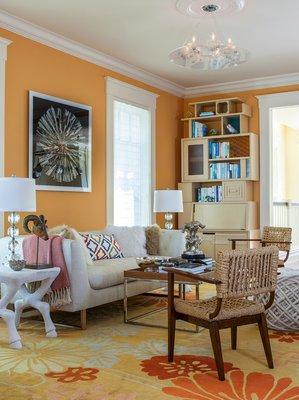 Family Room in a Presidio Residence