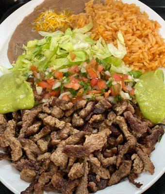 carne Asada plate