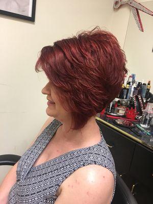 Side of cut and color