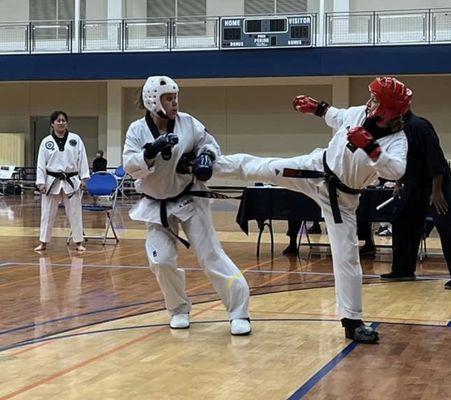 Ladies black belt competition