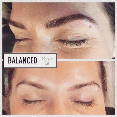 Microblading - before and after