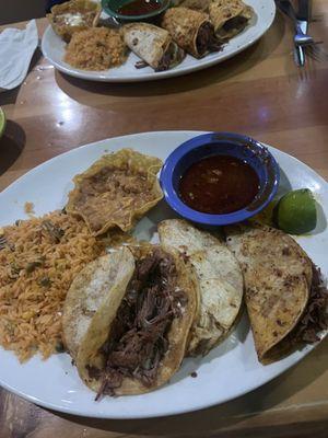 Birria tacos