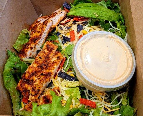 Southwest chicken salad