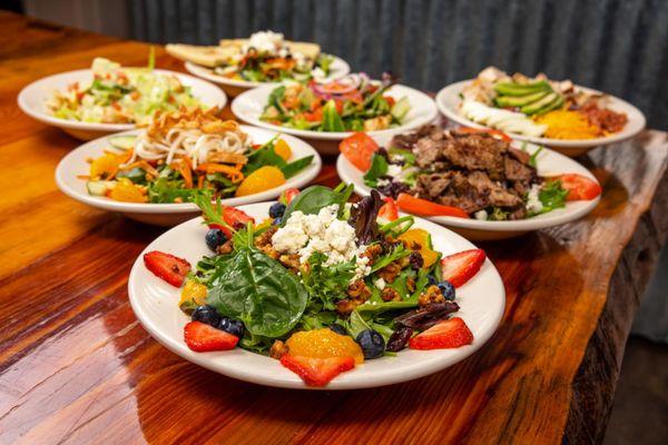 Delicious Salad choices!