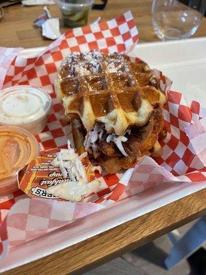 Hot Chicken Waffle