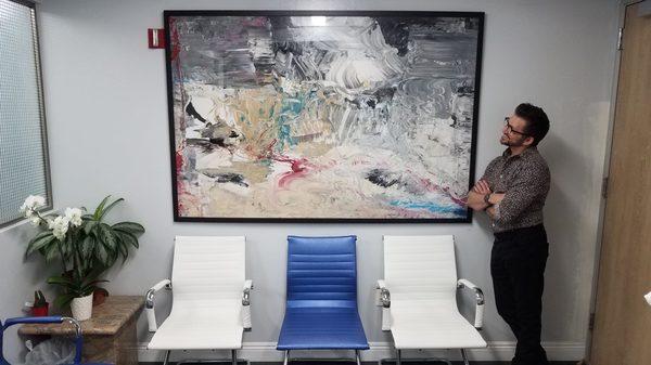 Dr. Koshki is proud to feature paintings by artist Andrew Palermo throughout his office.