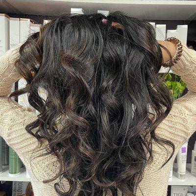 Curly Blowouts for any occasion