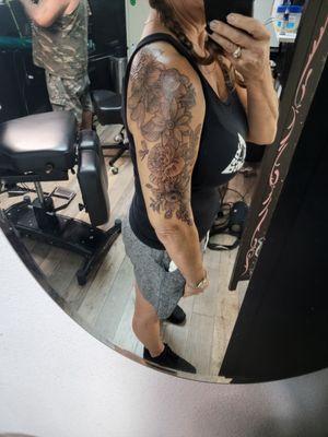 1/2 sleeve by Pete