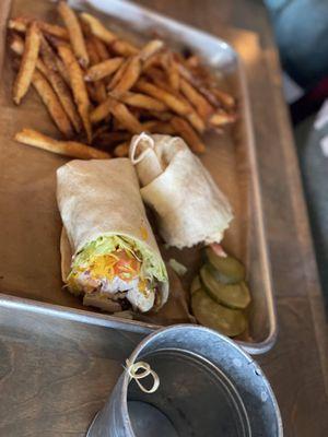 Chicken bacon Club Wrap