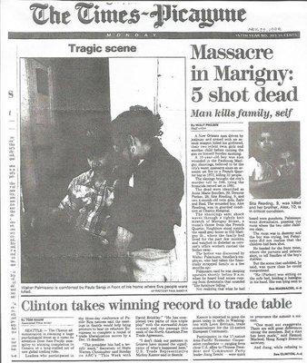 This is the news of my wife and children being murdered for that 1994 gun bill ,look whos at the bottom Hillary.