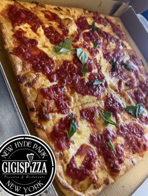 "Craving a slice of comfort? Stop by and try our famous Grandma pizza!!
We are waiting for you