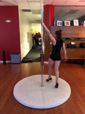 Pole dancing!