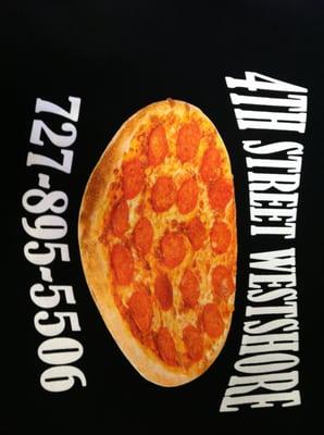 Simulated process printing for Westshore Pizza