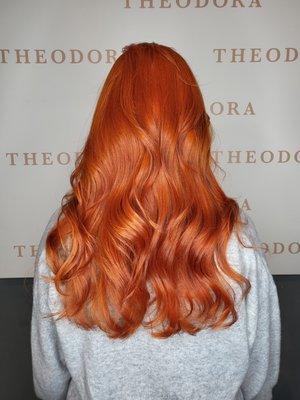 Copper orange color by co-director Somi