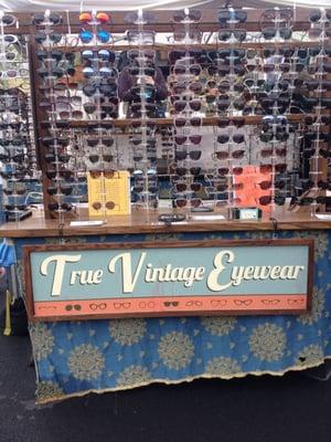 True vintage eyeglasses and sunglasses!