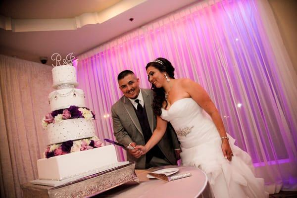 Our delicious cake @ the beautiful Brandview Ballroom!