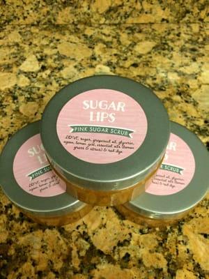 Hand Made & All-Natural, 8oz Pink Scrub