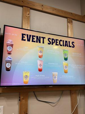 Special drinks