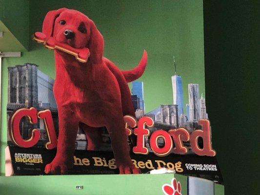 Clifford movie coming out near Christmas time.