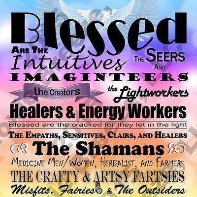 Etsy Shop: Moxie Breeze Jewelry * www.etsy.com/listing/263680716/blessed-are-the-intuitives-seers