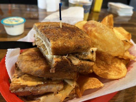 Blackened Mahi Reuben