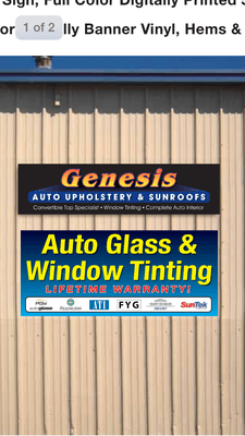 Genesis Auto Glass Services & upholstery.....