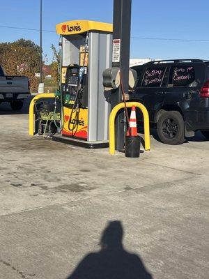 gas pumps