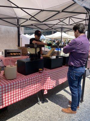 Raclette booth