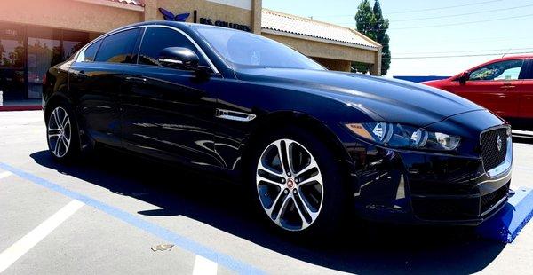 Fresh Wash N Gloss on this gorgeous 2017 Jaguar XE t35 Prestige model.