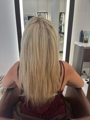 blonde highlights