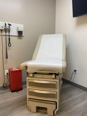 Patient checkup room