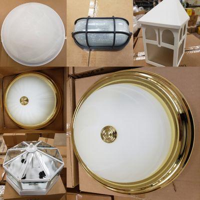 Discount light fixtures at 311 Probandt St. (Habitat Home Center). $2.99 each while supplies last.