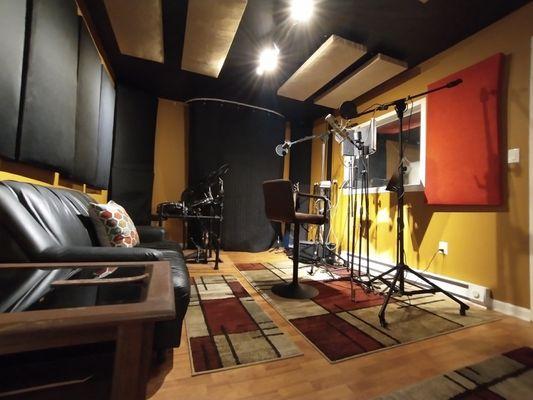 Recording Studio Vocal And Live Room