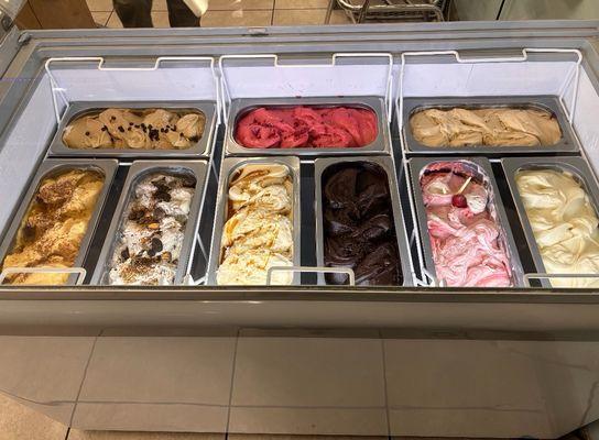 Incredible gelato! I always have to get at least two scoops.