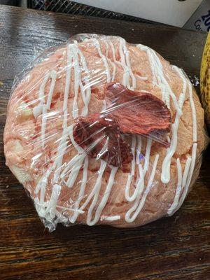 Homemade strawberry shortcake cookie