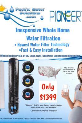 Pioneer Whole Home Water Filtration System