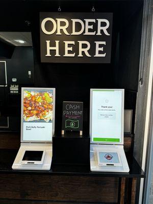 Self-order station