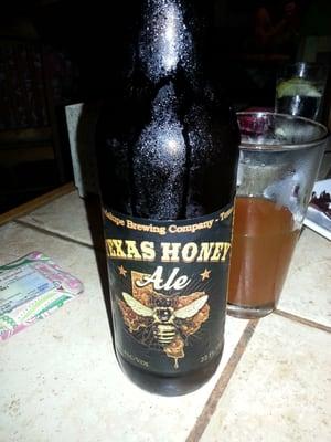 Yummy Texas Honey Ale.