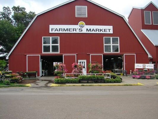 The Red Barn at the Farmers Market