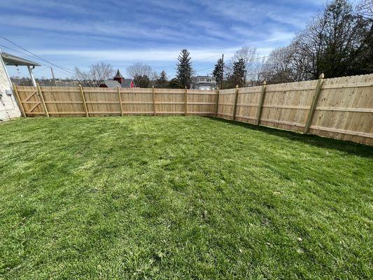 Pictures of the amazing fence work!