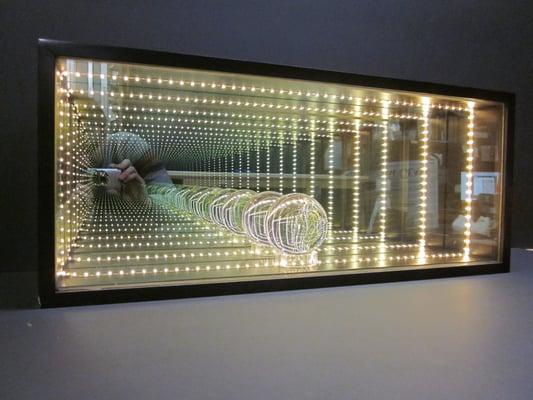 Infinity Cabinet with LED lights