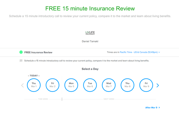 Need life insurance help? Schedule a FREE insurance review today! https://livlifeinsurance.com/free-insurance-review/